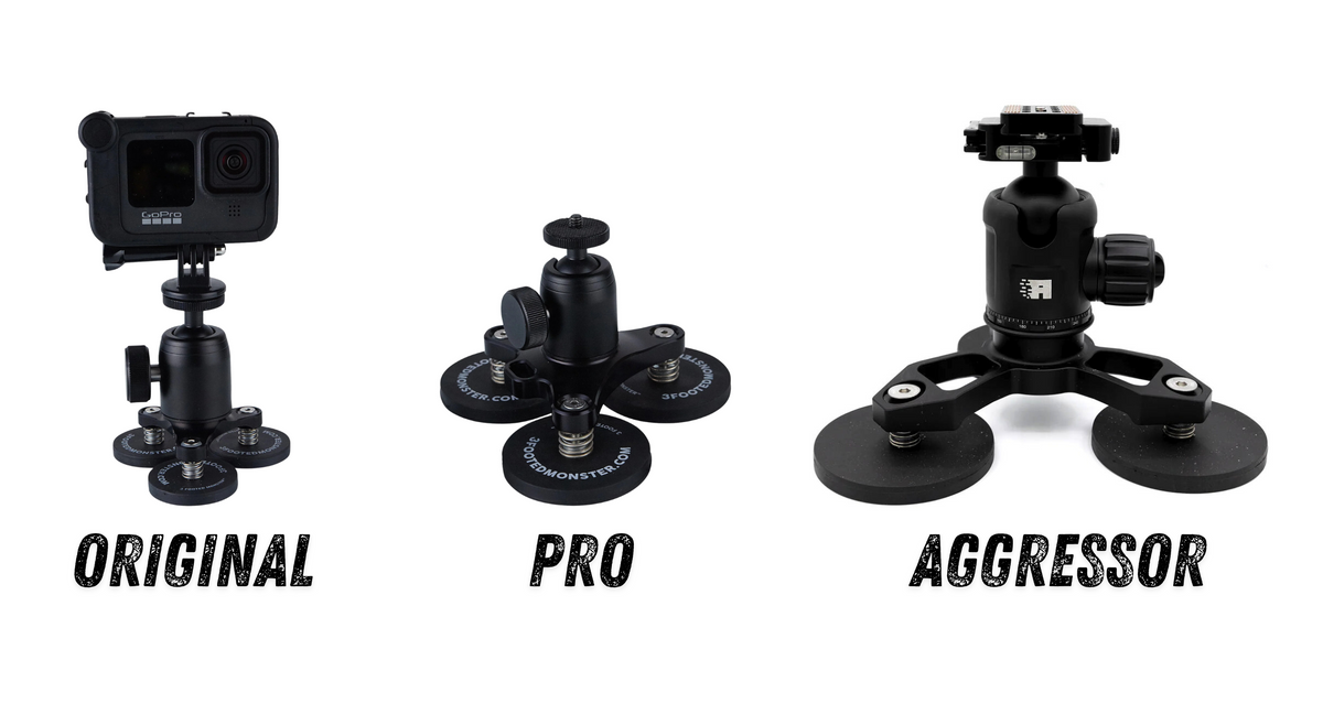 3 Footed Monster PRO Edition - Magnetic Mount