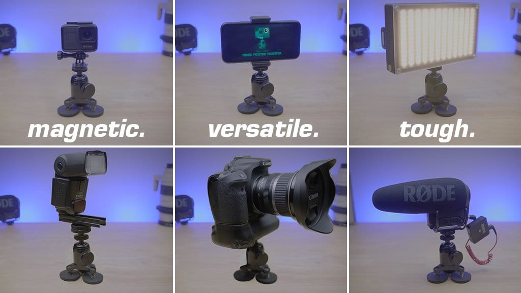 3 Footed Monster magnetic mount applications